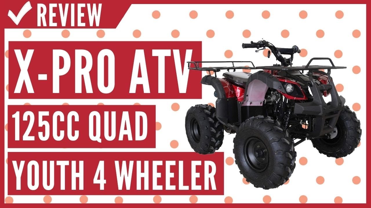 Discover the X-PRO 125cc ATV: Perfect Youth Quad for Adventure 🏞️