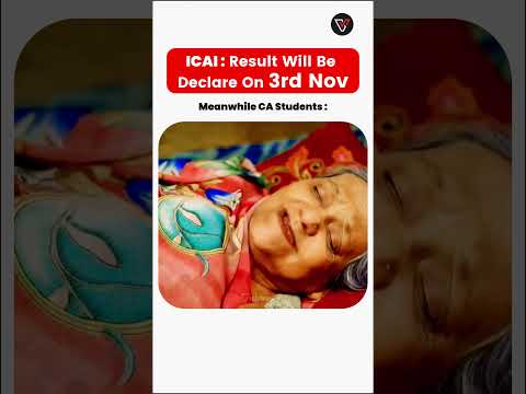 Man Kuch Ander Se Acha Nahi Lag Raha 😥 #Shorts #ICAI #CAResult