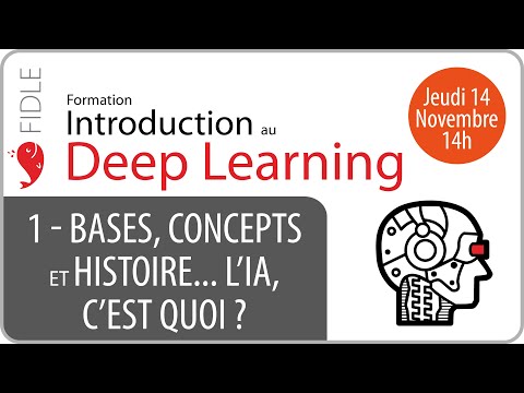 Bases, concepts et histoire du Deep Learning, l'IA c'est quoi ? (épisode 1)