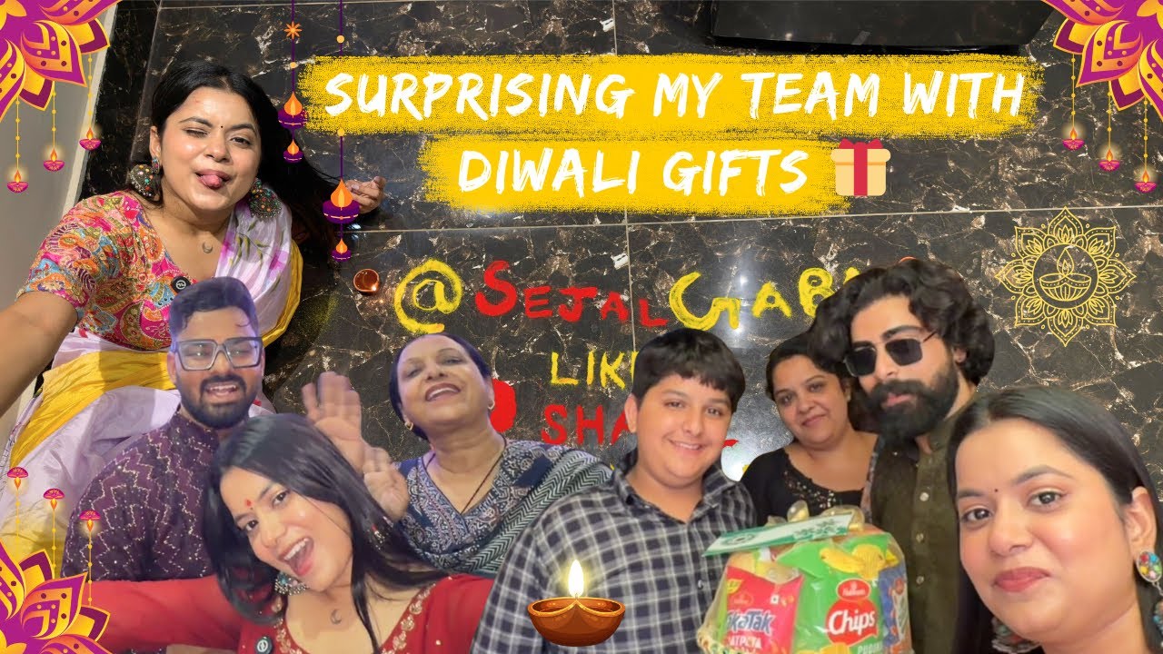 Sejal Gaba Celebrates First Diwali in New Home with Surprise Gift 🎁