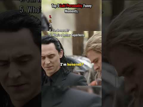 Top 5 LOKI Personality Funny Moments. 🤨