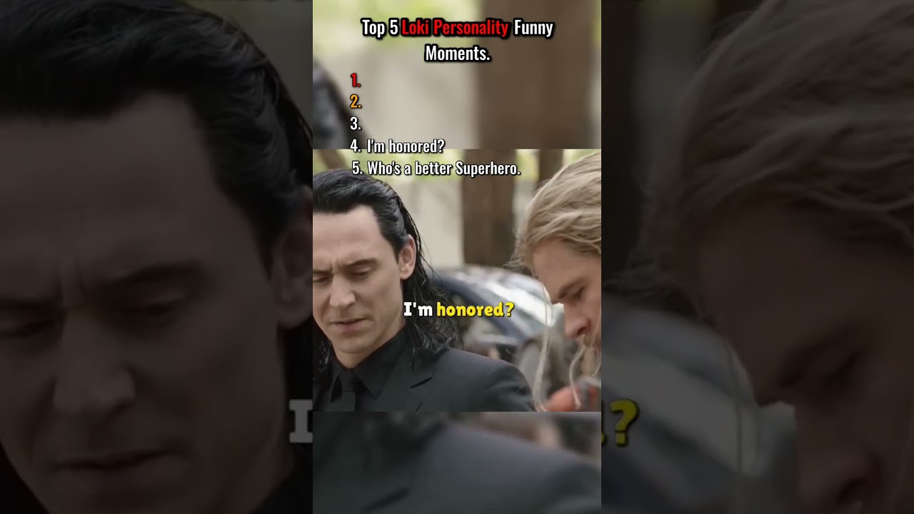 Top 5 Funny Loki Moments 🤣