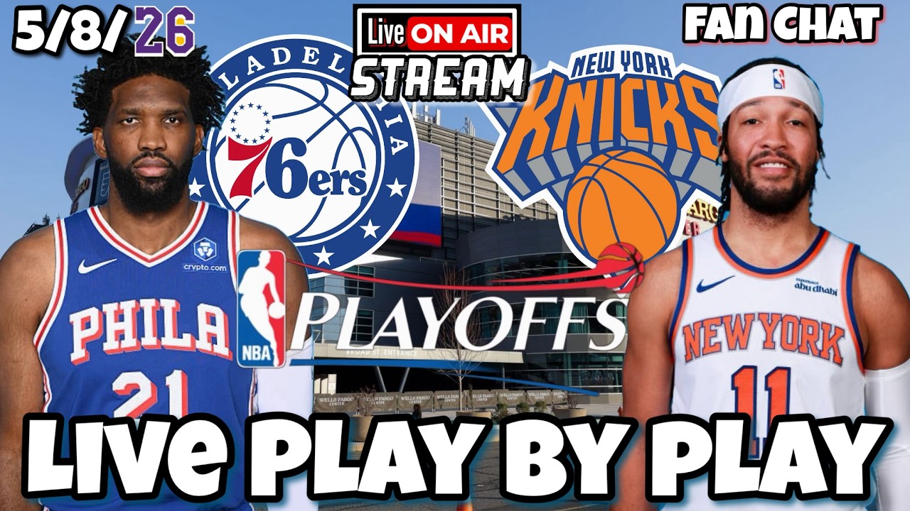 New York Knicks vs Philadelphia 76ers NBA Live Stream