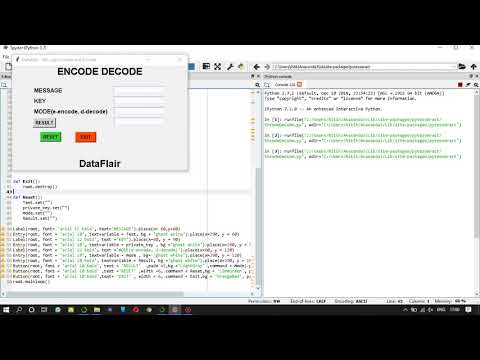 Python project(Message encode decode) using tkinter #pythonproject #python #project