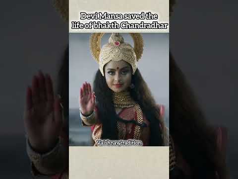 Devi Mansa saved the life of chandradhar😍😘#bhole#mahadev#hindugod#epic#sanatan#mythology#viral