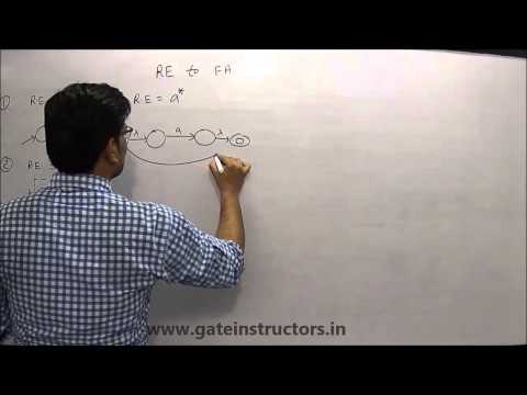 Regular Expression to Finite Automata DFA NFA | Automata Theory | 095