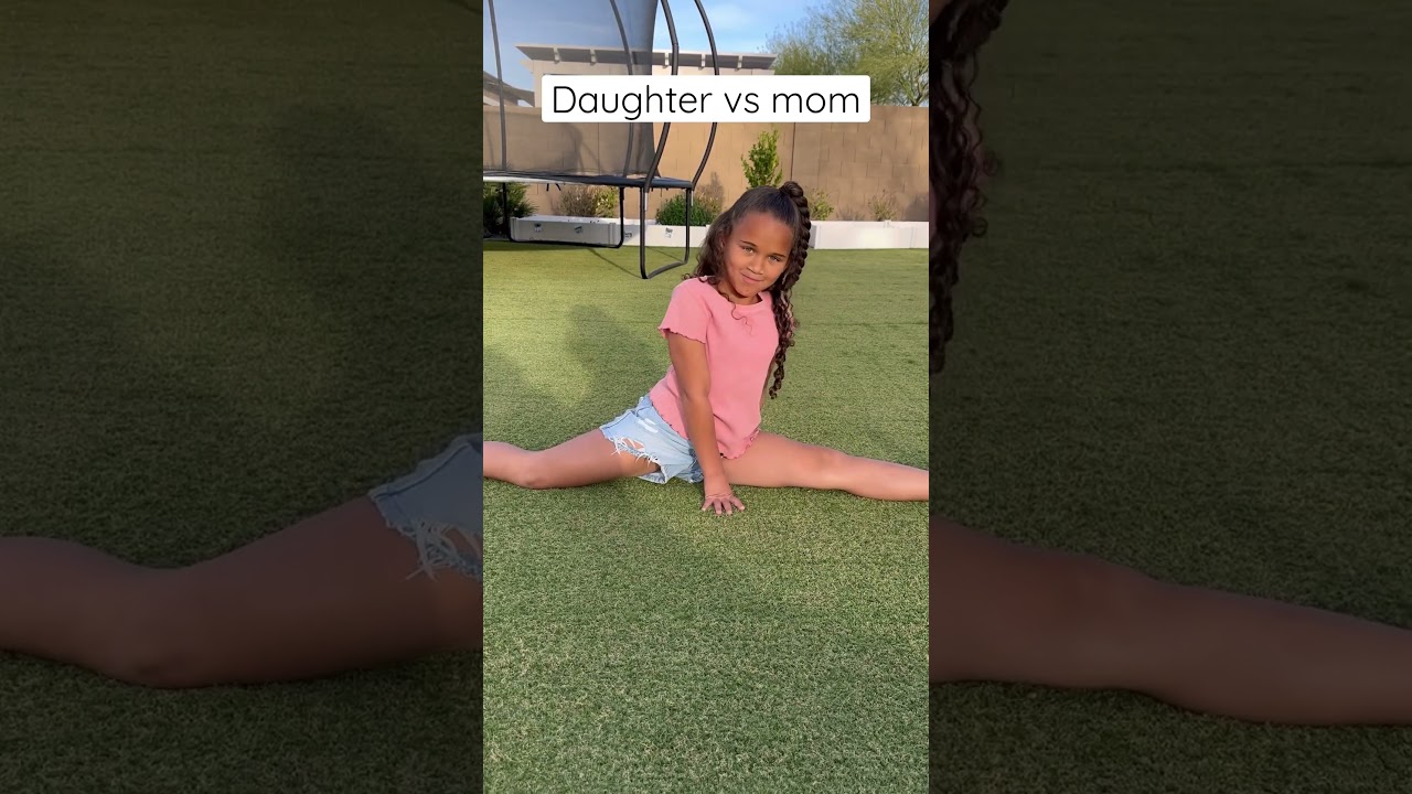 Mom and Daughter's Flexibility Fun 🤸‍♀️