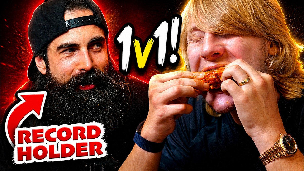 Can I Beat A Pro Eater? | Paddy The Baddy vs BeardMeatsFood ๐