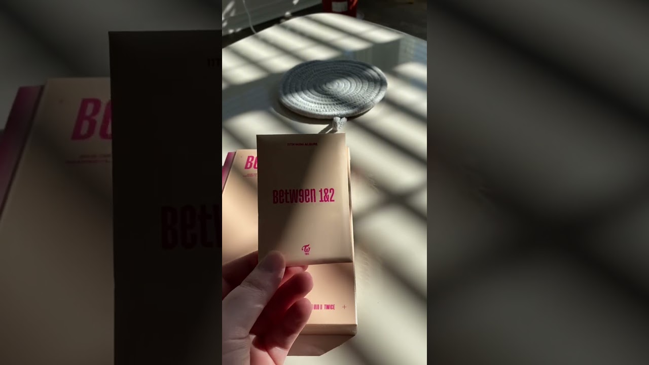Unboxing TWICE “between 1&2” album 🥹 #twice #between1&2 #kpop #twicejihyo