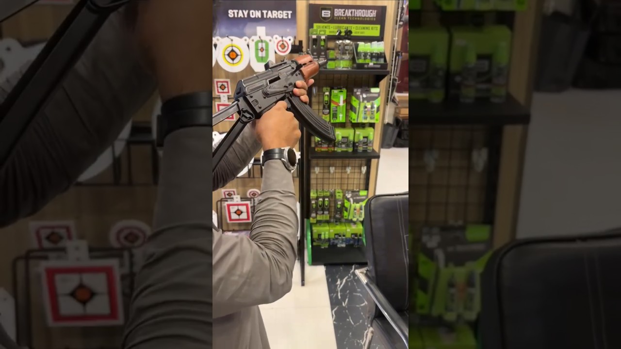 🔥 Kalashnikov AK47 Tactical Folding Stock Airsoft Gun – Perfect for CQB!