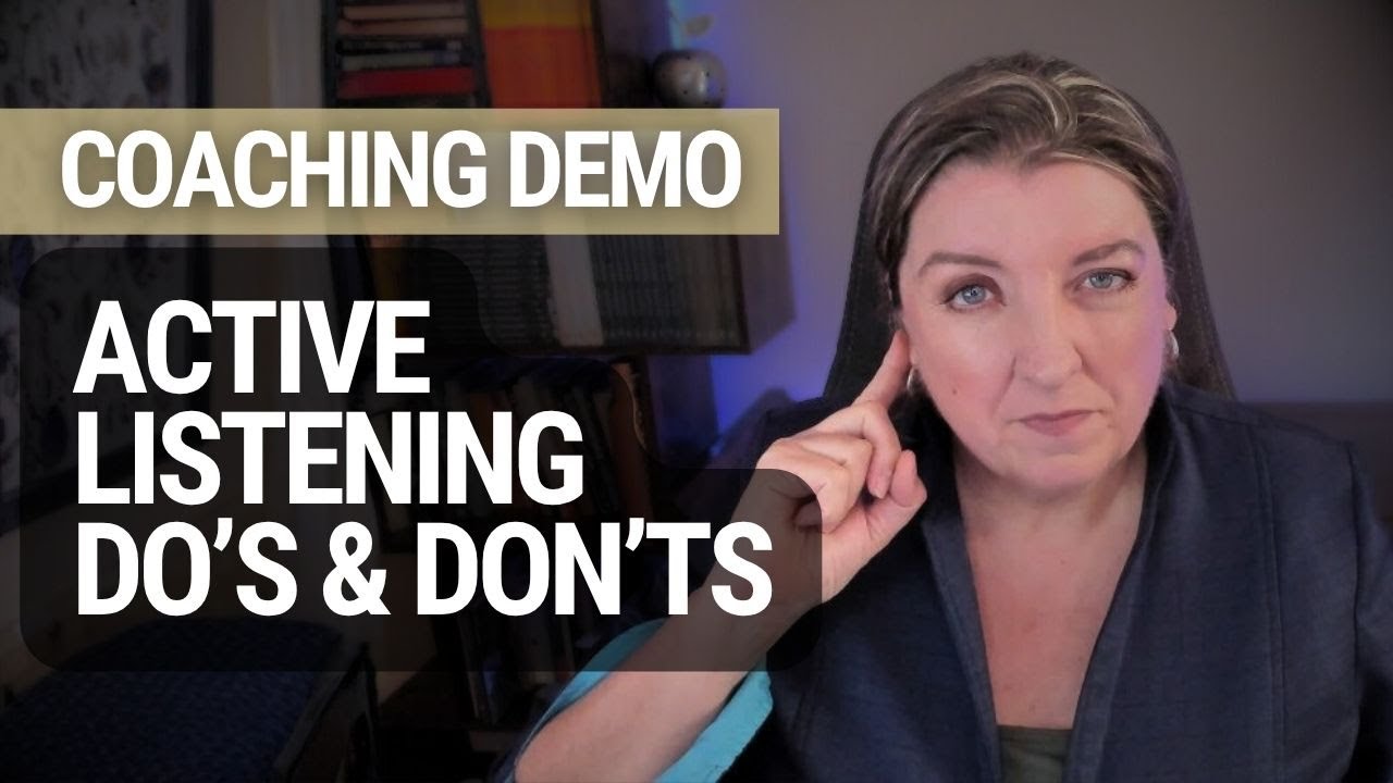 Master Active Listening with MCC Colleen-Joy: Life Coaching Demo 🎧