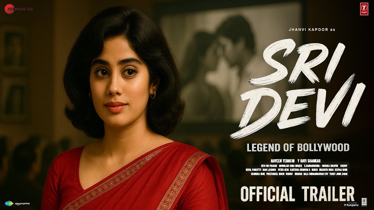 Sridevi Official Trailer | Jhanvi Kapoor & Rajkumar Rao 🎬
