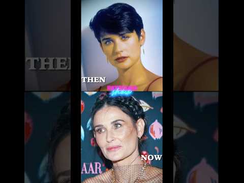 Demi Moore sempre lindíssima! Hoje ela tem 62 anos!