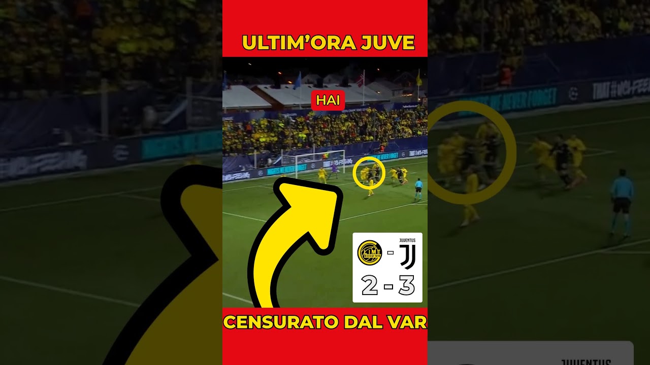 VAR Shock Changes Everything in Bodo Glimt vs Juventus 😱