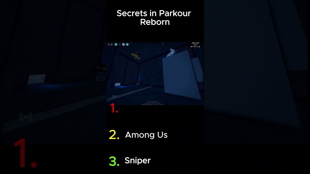 Secrets of Parkour Reborn 🏃‍♂️