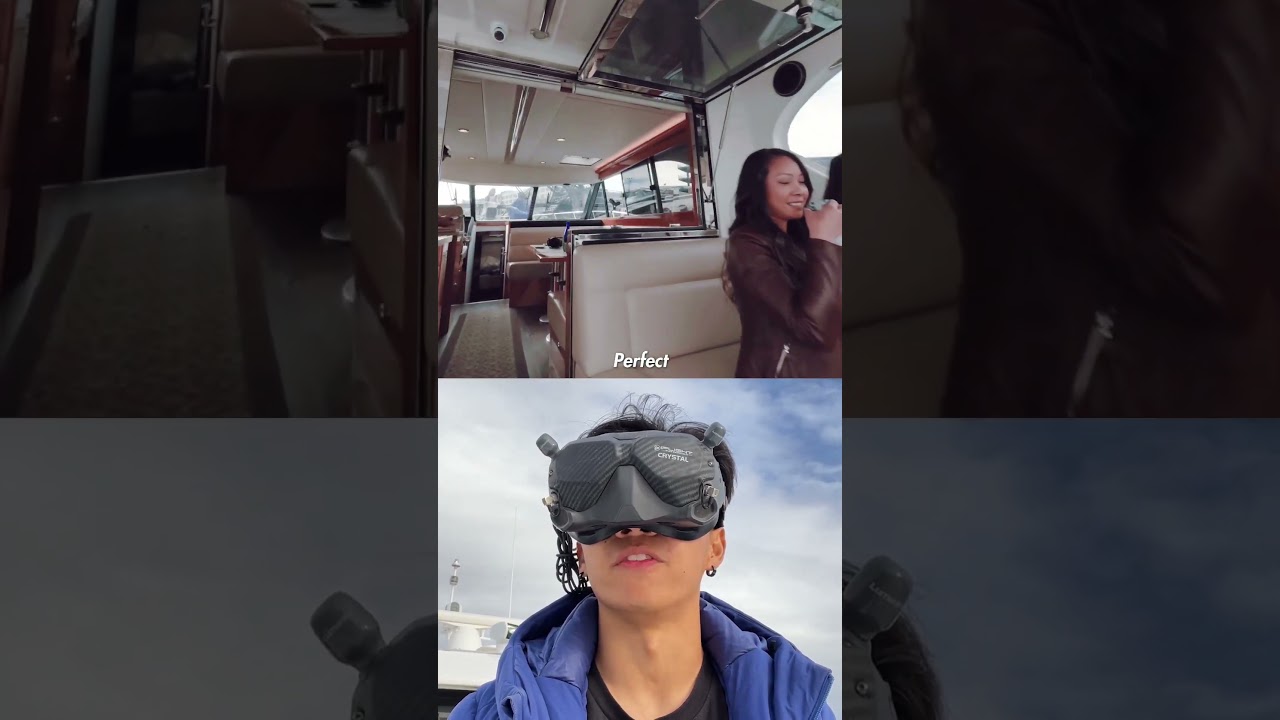 Drone Flies Through Boat Window 😳🛥️