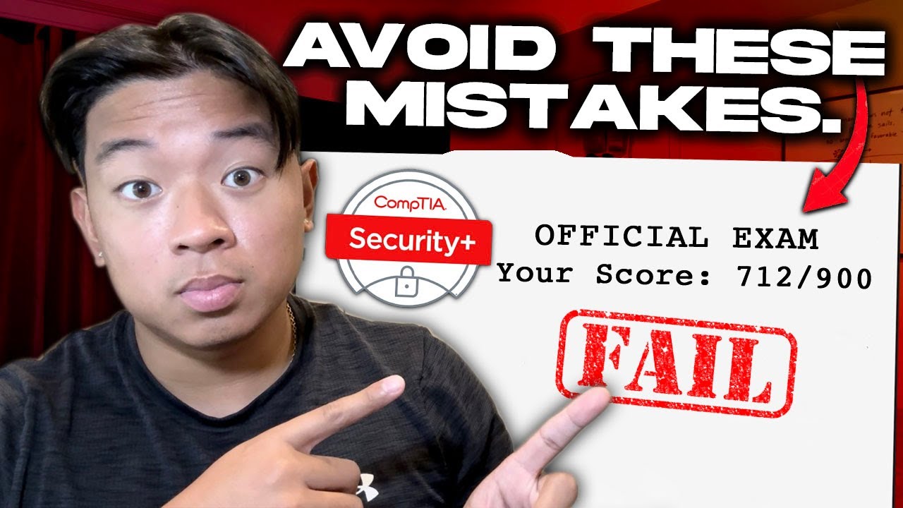 4 Mistakes You Need to AVOID on the Security+ Exam