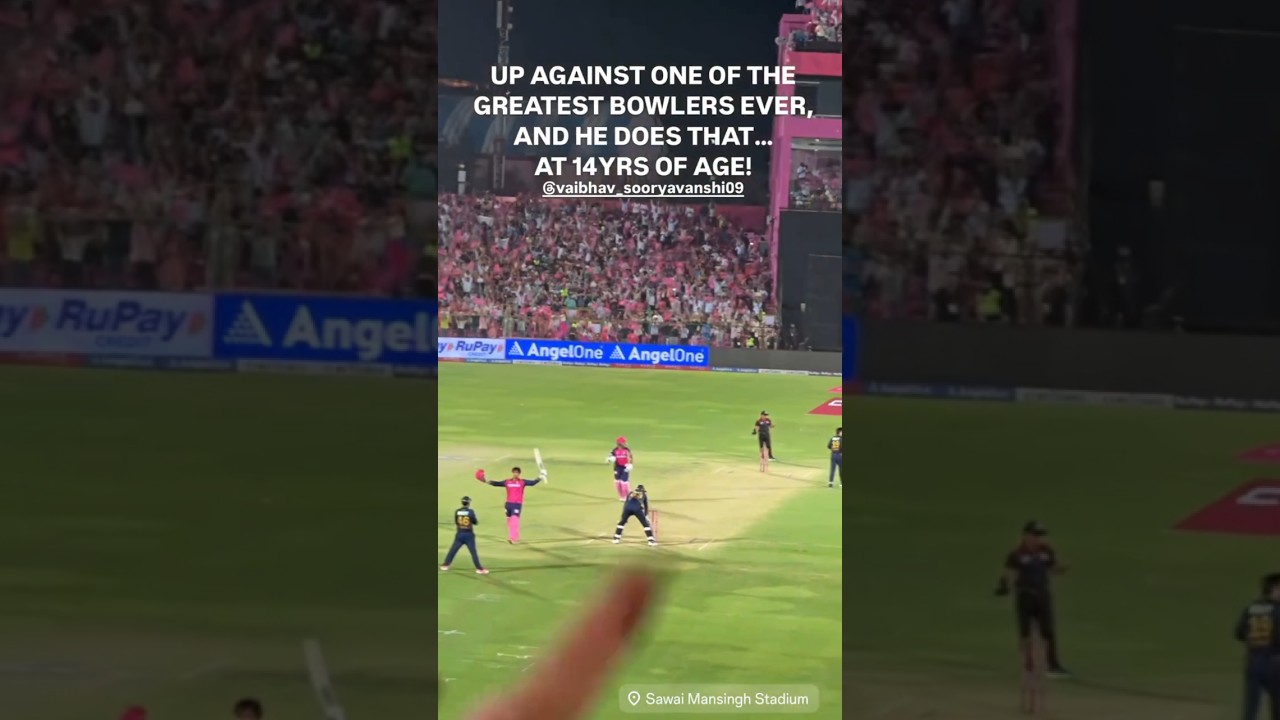 Vaibhav Suryavanshi's 14-Year IPL Century 🌟