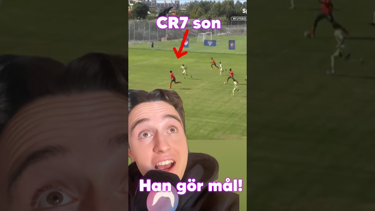 Cr7 CR7's Son Scores for Portugal U16 Team 🇵🇹