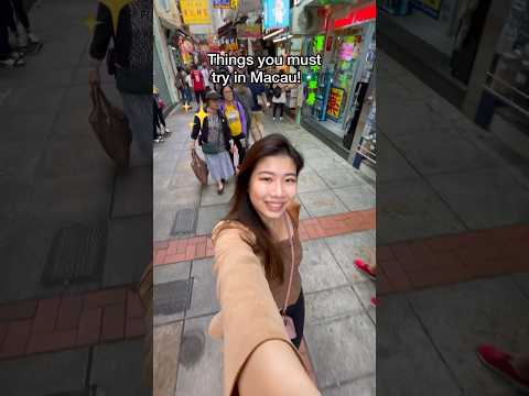 Must try in Macau!🤩 Part 1