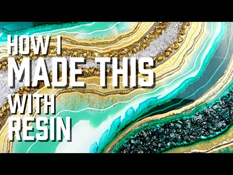 DIY Resin Geode That Looks Like Real Crystals ✨