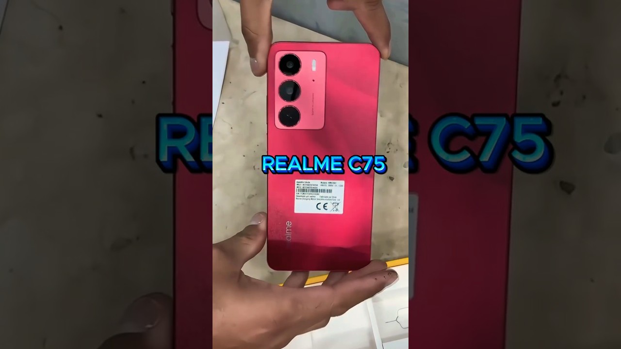 Realme C75: Melhor Smartphone até R$1000 em 2025
