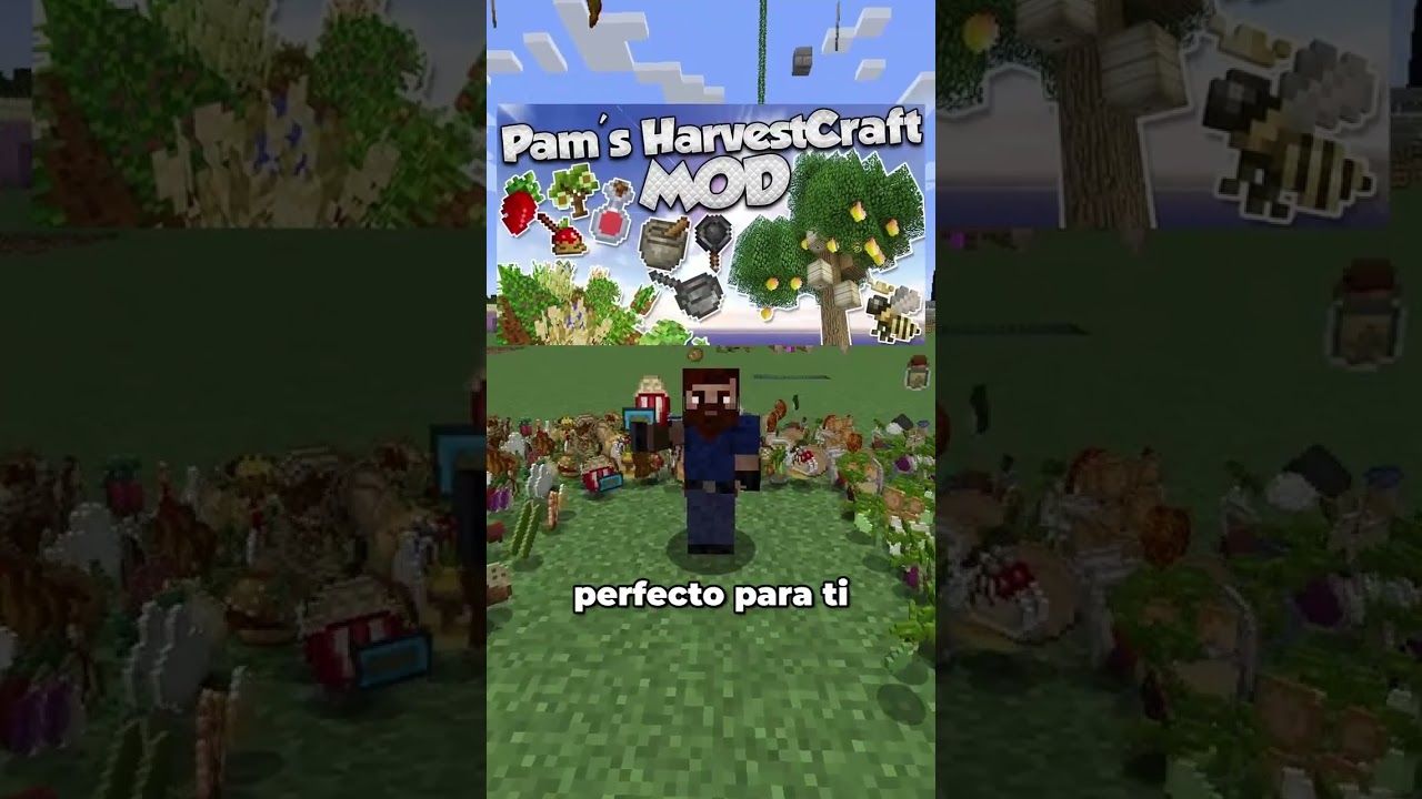 El mod ideal para granjeros en Minecraft 🌾