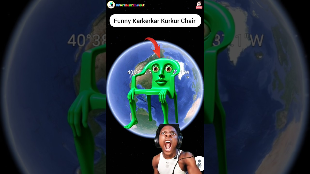 Hilarious Karkerkar Kurkur Chair Spotted on Google Maps & Earth! 😂🪑