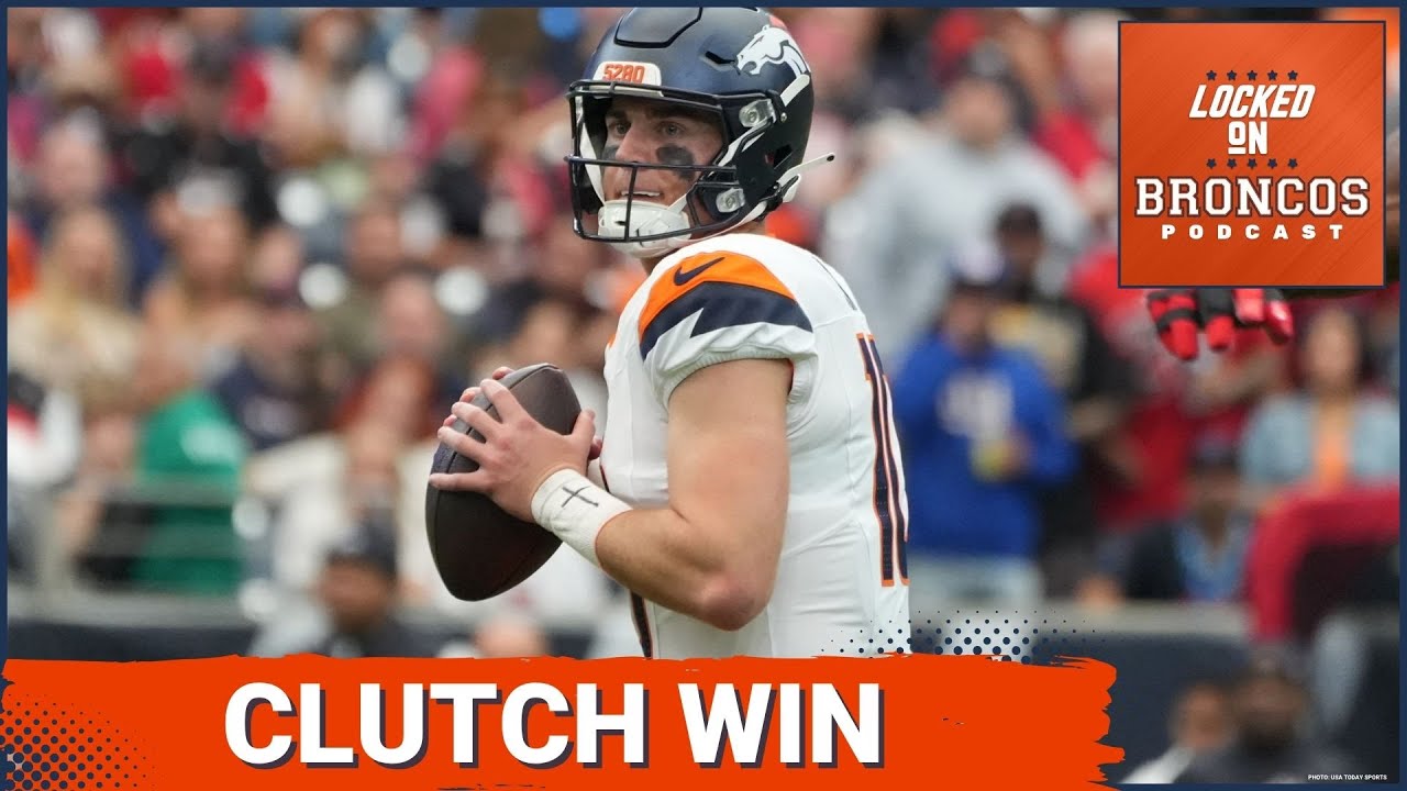 Clutch Win for Broncos! Bo Nix Leads Comeback vs. Texans 🏈