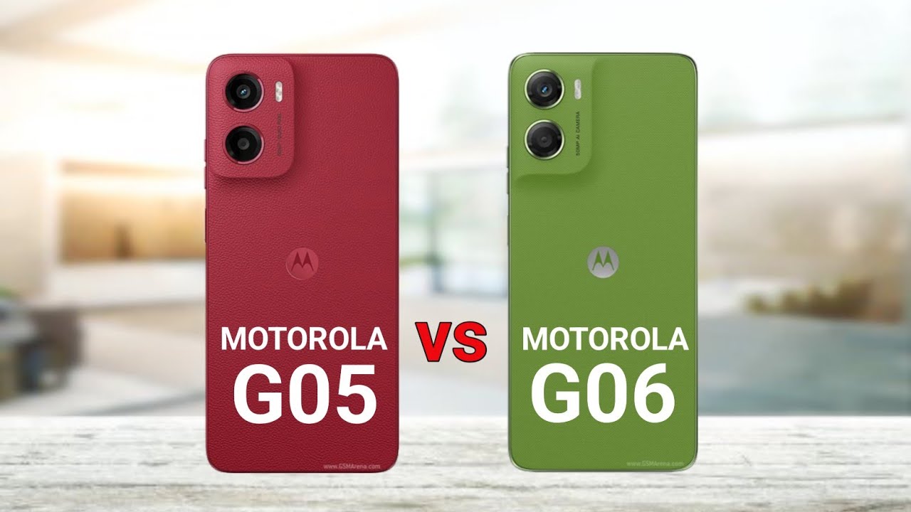 Motorola G05 vs Motorola G06