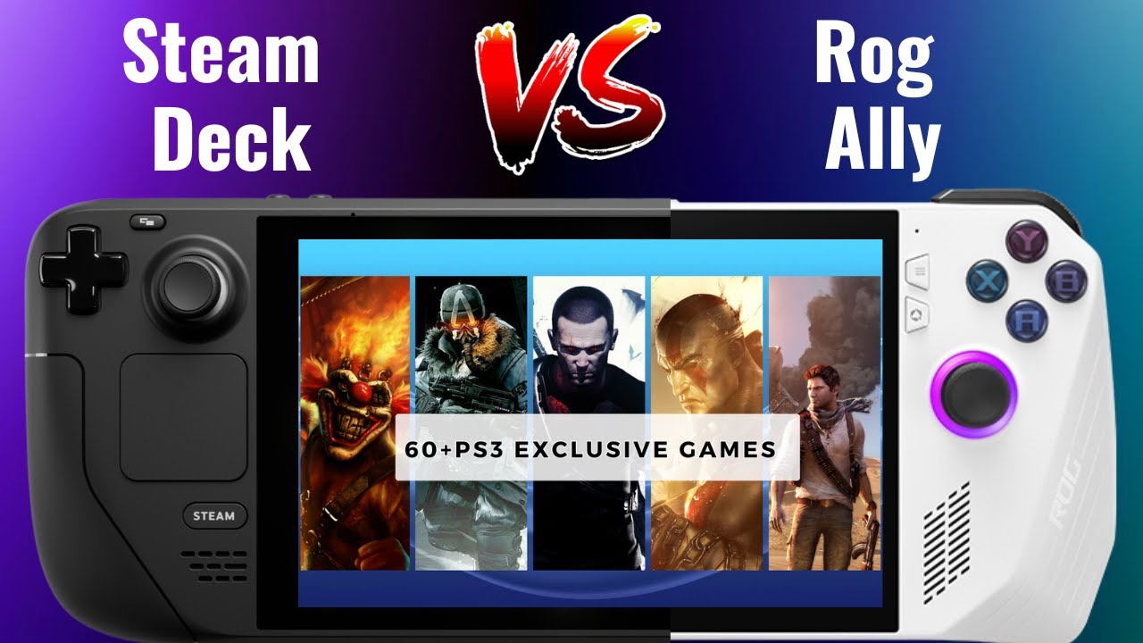 RPCS3 PS3 Emulator Performance: 60 Games Tested on Steam Deck & Rog Ally Ryzen Z1 Extreme 🎮