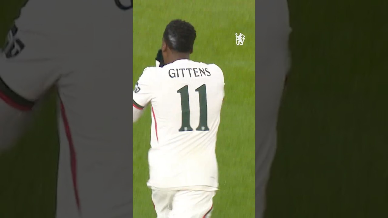 Jamie Gittens's Stunning Goal for Chelsea ⚽