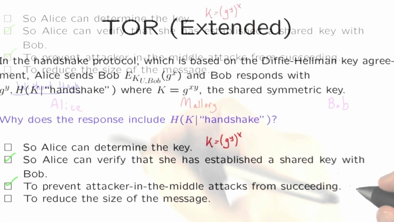 TOR Extended 3 - Applied Cryptography