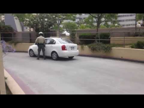CHP Traffic Stop At Pershing Square - Downstreet$