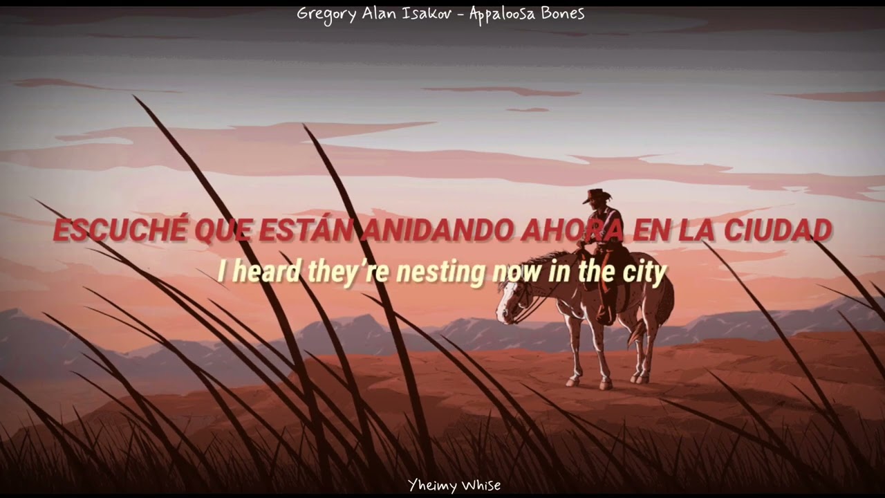 Gregory Alan Isakov - Appaloosa Bones (Sub Español)