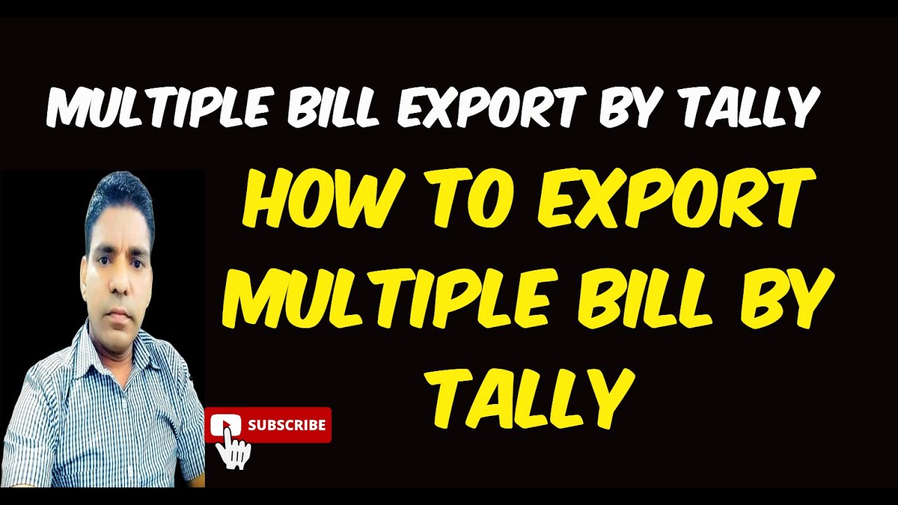 How to Export All Sales Invoices as PDFs in Tally Prime 🧾