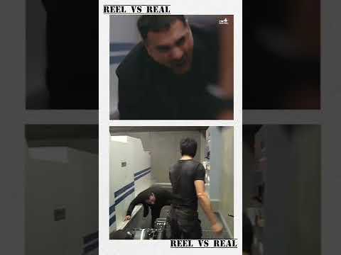 Taking you back on the sets of #Don2 with these action sequences, onscreen and offscreen #ReelVsReal