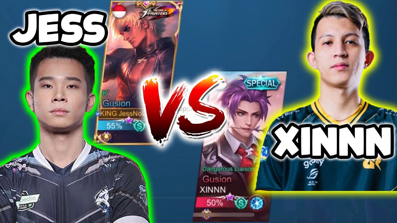 Jess No Limit vs RRQ Xinnn Gusion Showdown 🎮