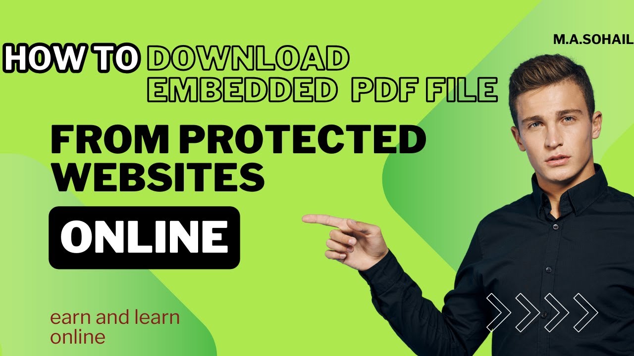 How to Download Password-Protected Embedded PDFs from 'Earn and Learn Online' π