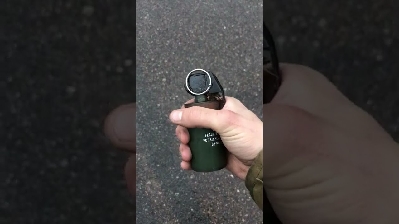 Real-Life Outdoor Flashbang Demo π