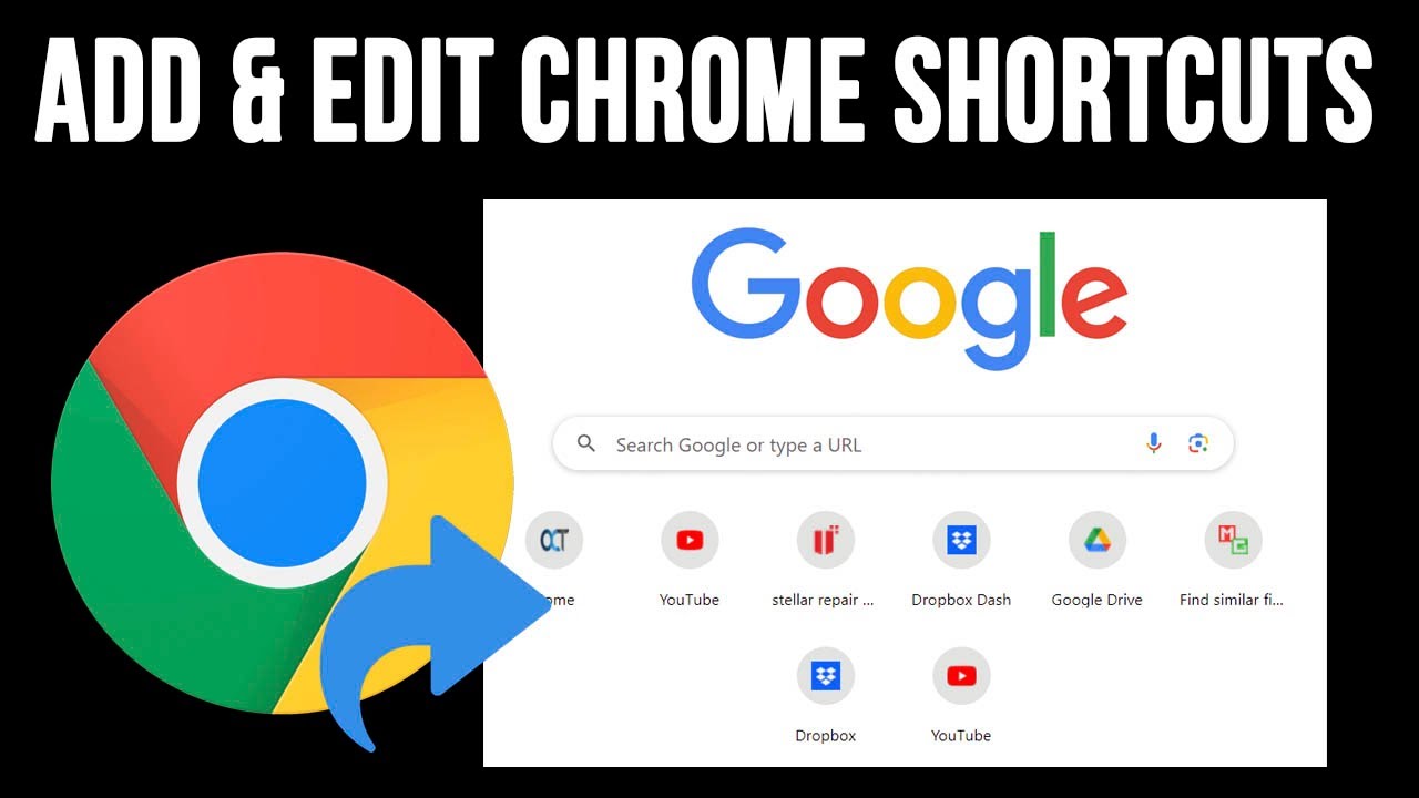 Guide to Add & Edit Chrome Homepage Shortcuts ✨