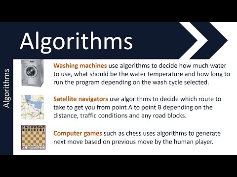 Algorithms - Introduction | GCSE (9-1) in Computer Science | AQA, OCR, Edexcel
