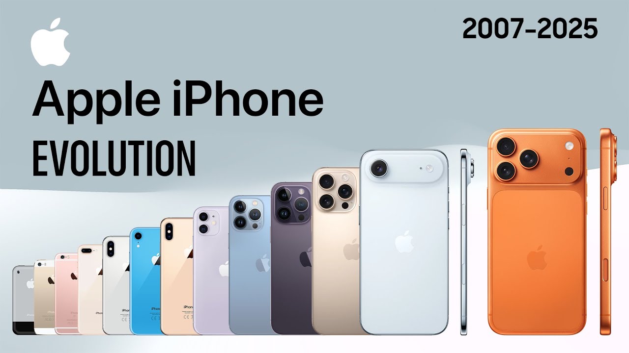 iPhone Evolution: From 2007 to 2025 📱