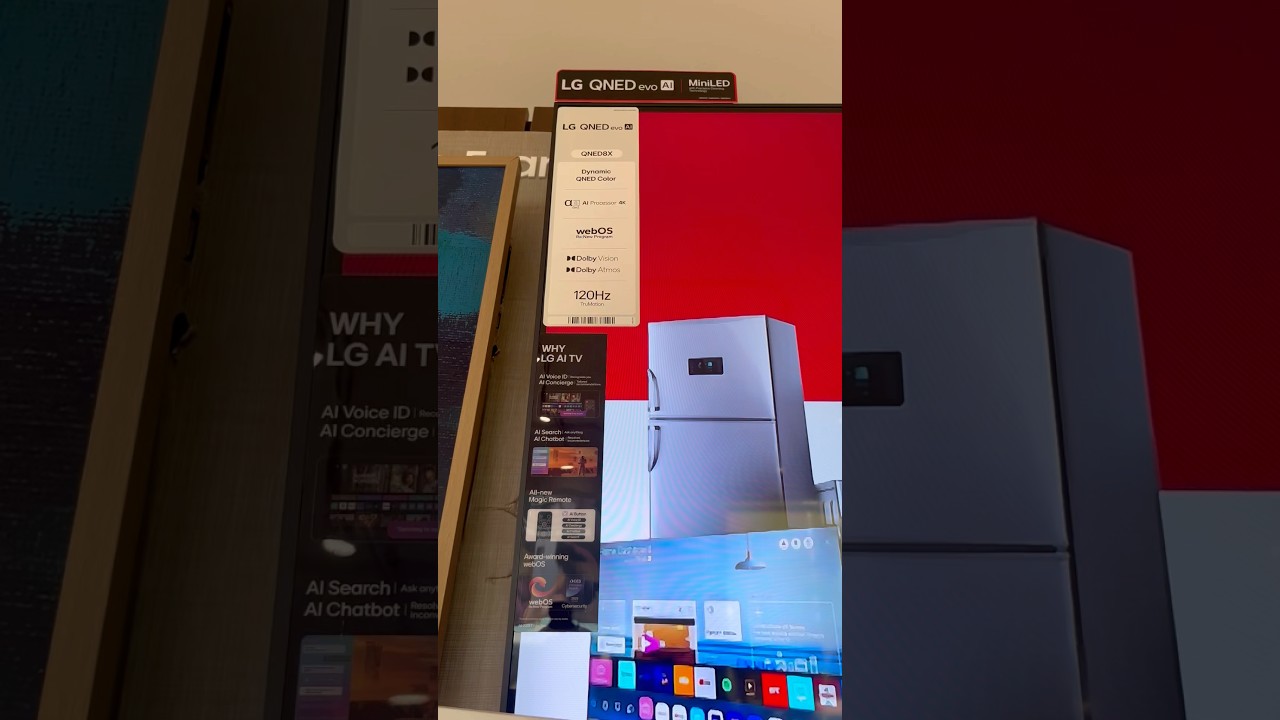 LG QNED 8X 65-Inch 4K Smart TV 🔥