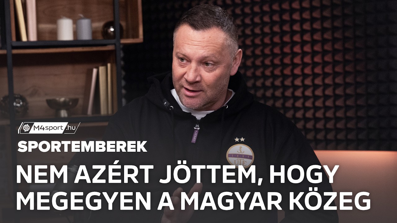 Dárdai Pál: Az Újpest egy erős klub, most újraélesztés alatt 🏟️