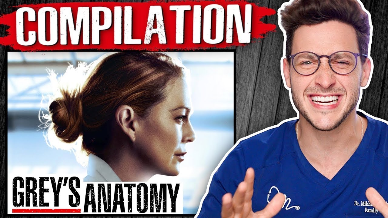 Doctor Mike Reacts to Grey's Anatomy Compilation