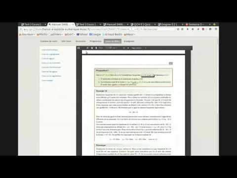 Semaine 5 - L'arithmétique pour RSA