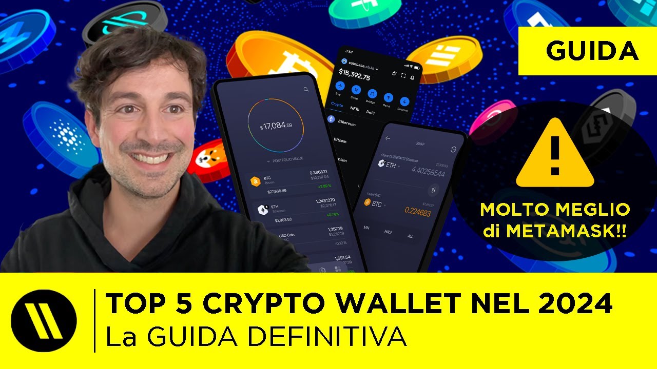 TOP 5 Top 5 Wallets Crypto e Bitcoin nel 2024: La Guida Definitiva 🚀