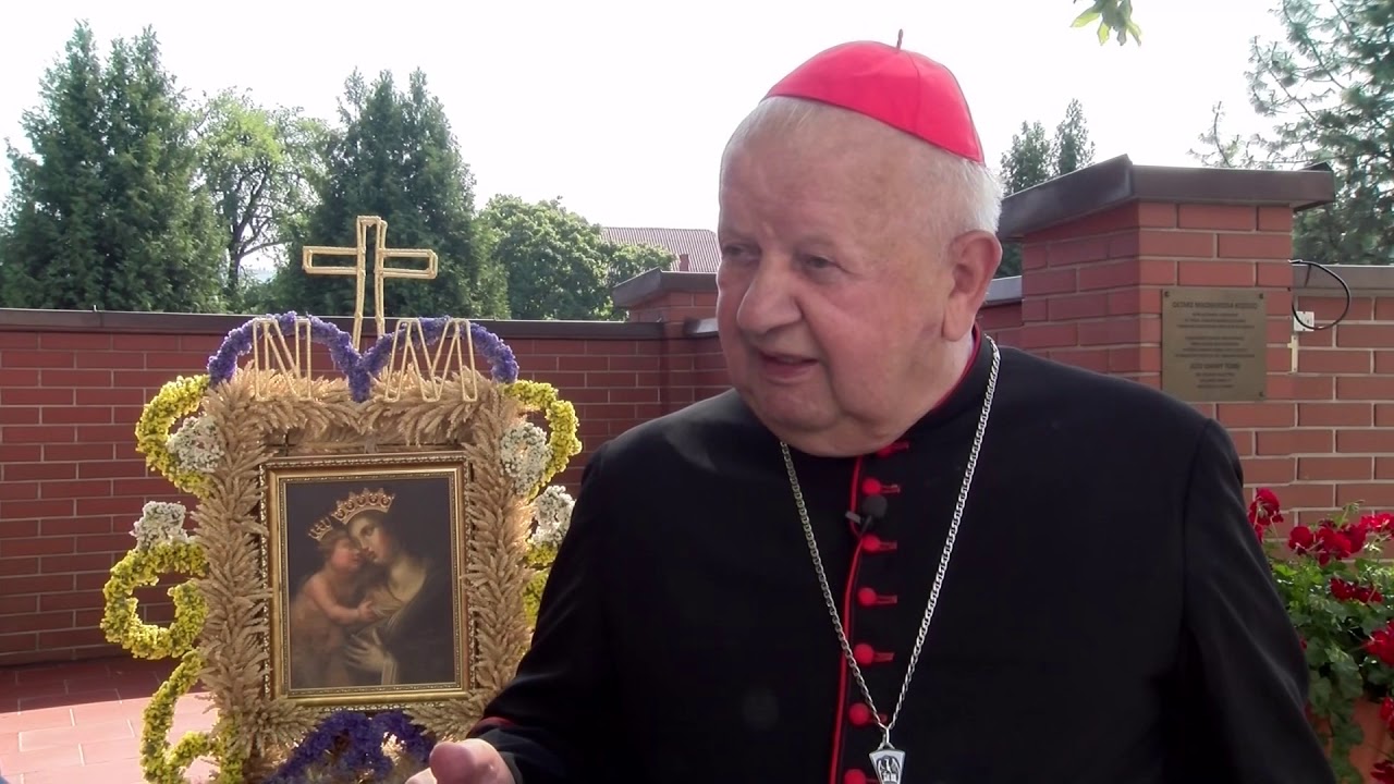 Kardynał Stanisław Dziwisz Celebrates 50 Years of the Miraculous Marian Image in Myślenice ✝️