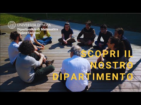 Presentazione del Dipartimento di Matematica - Università di Pavia